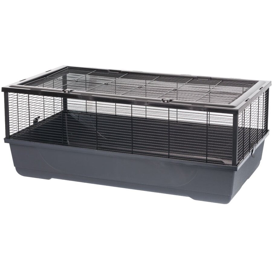 Cușcă INTER-ZOO Bernie pentru Rozatoare 100x54x39Cm Negru