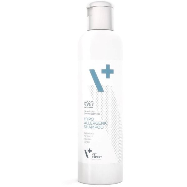 Șampon pentru Pisici și Câini VetExpert Hipoalergenic Toate Varstele 250ml