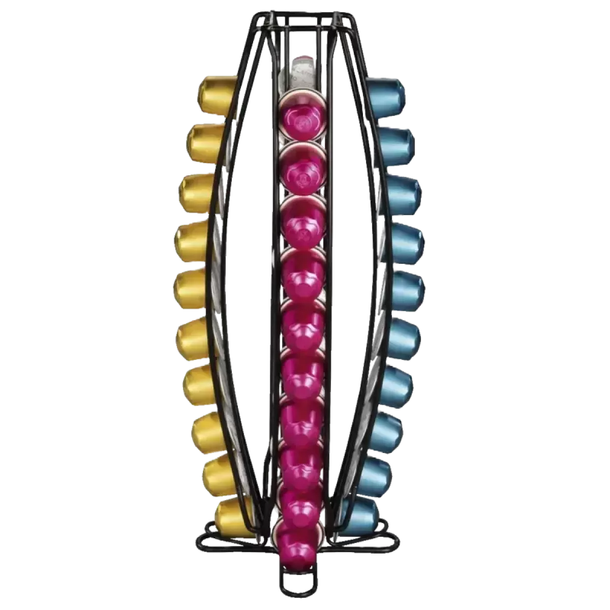 Xavax Suport 111265 pentru 40 Capsule Nespresso Negru