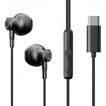 Căști Joyroom Handsfree USB-C JR-EC07 Negru