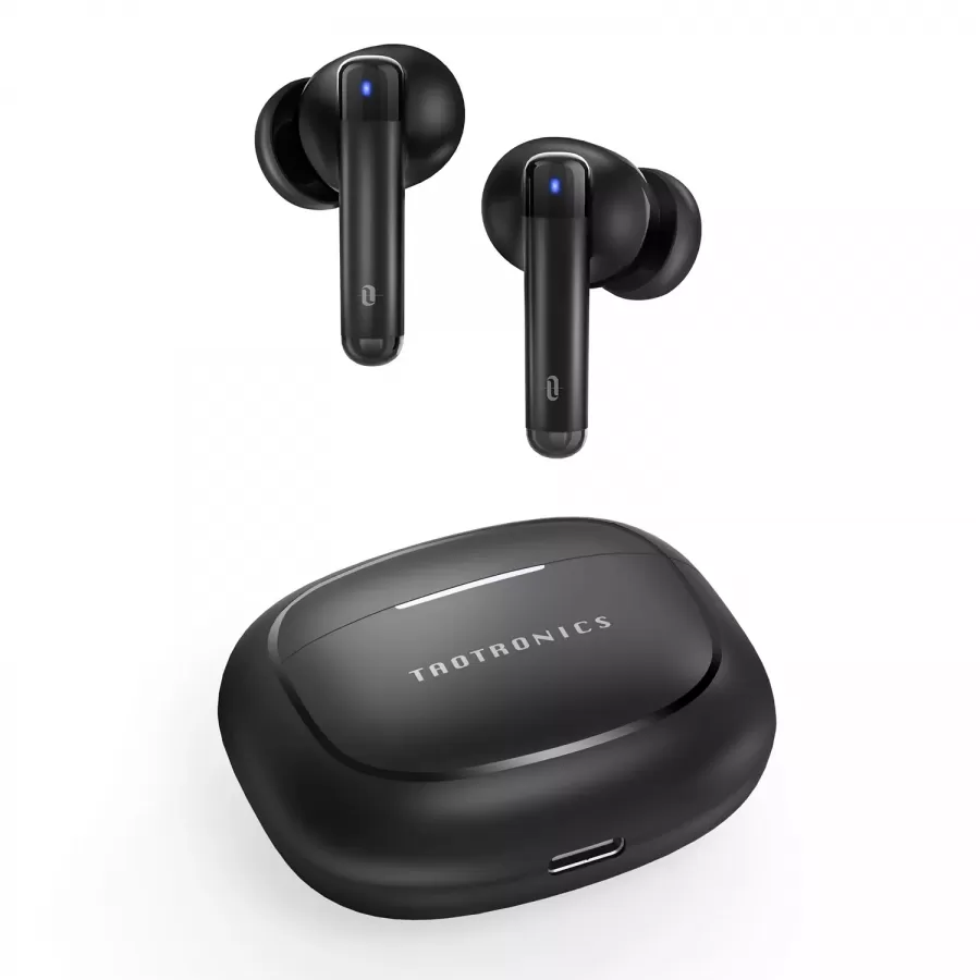 Căști TaoTronics TT-BH1120 Wireless Bluetooth 5.3 IPX5 Autonomie 30 de Ore Negru