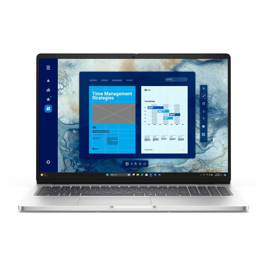 Laptop Pro 16 PC16250 FHD+ 16 inch Intel Core Ultra 5 235U 32GB 512GB SSD Windows 11 Pro Platinum