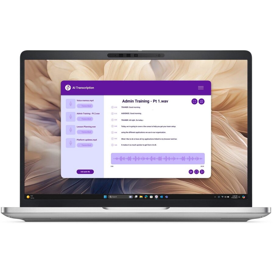 Laptop Pro 13 Plus FHD+ 13 inch Intel Core Ultra 5 236V 16GB 512GB SSD Windows 11 Pro Silver