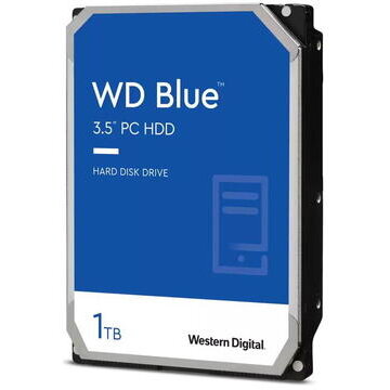 WD Blue 1 TB, hard drive (SATA 6 Gb/s, 3.5)