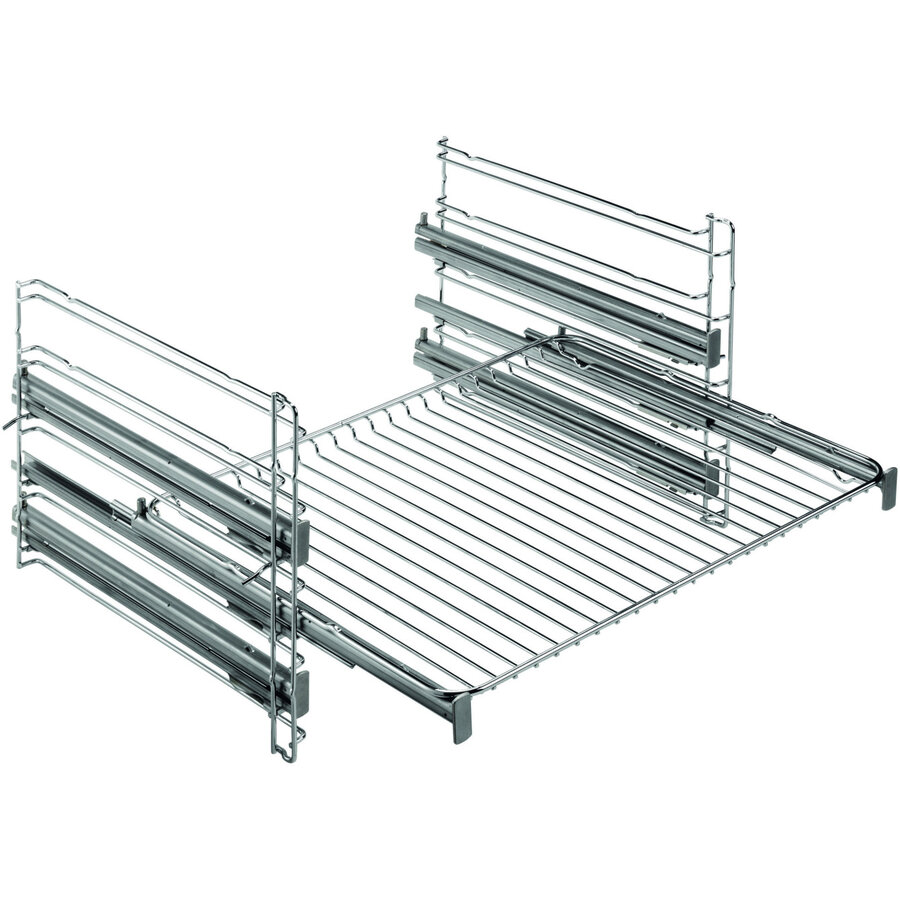FlexiRunners full extension TR3LFSTV, oven pullout (silver, for ProCombi, 3 pairs)
