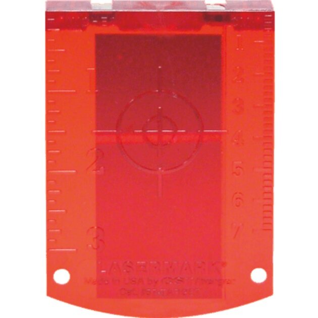 Bosch red laser target plate, laser receiver