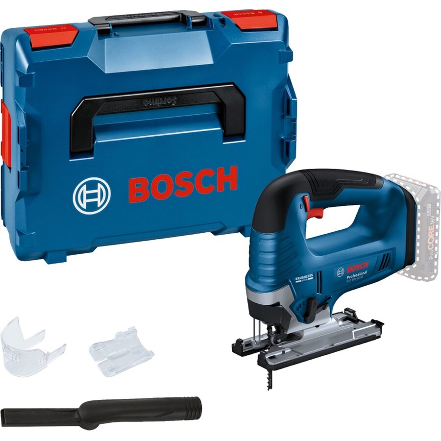 Bosch cordless jigsaw GST 18V-125 B Professional solo, 18 volts (blue/black, without battery and charger, in L-BOXX)
