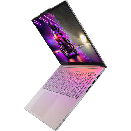 Laptop Lenovo Yoga Pro 9 16IAH10 16 inch 3.2K OLED Touch 120Hz Intel Core Ultra 9 285H 64GB LPDDR5X 2x 1TB SSD nVidia GeForce RTX 5070 8GB Windows 11 Home Luna Grey