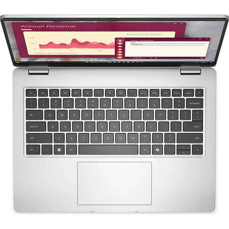 Laptop Dell Pro PC14250 14 inch FHD+ Intel Core Ultra 5 235U 16GB DDR5 512GB SSD FGP Windows 11 Pro 3Yr ProS NBD Platinum Silver
