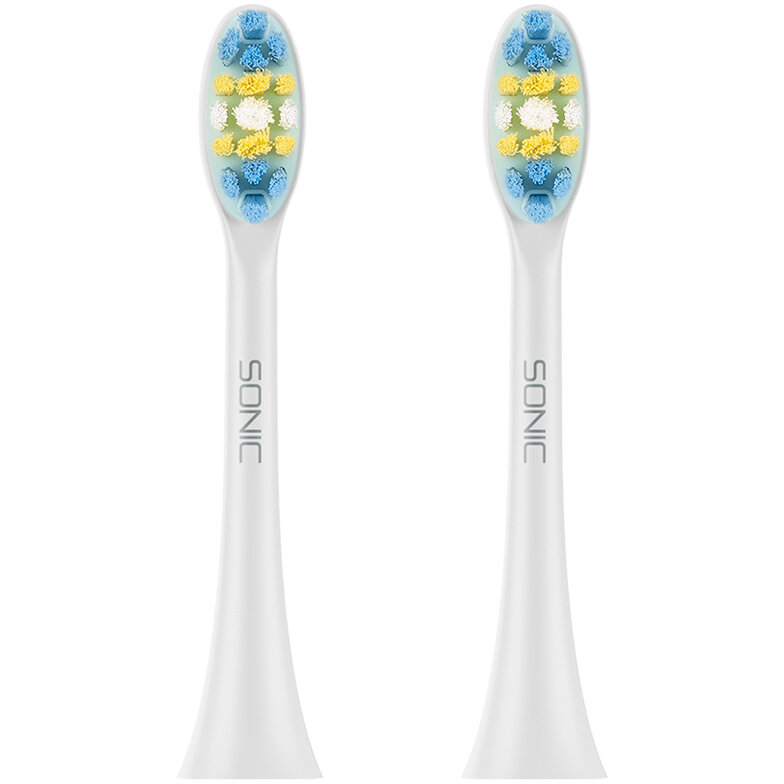 Set 2 Capete de Rezerva pentru Periuta Electrica TSA8087-W Alb