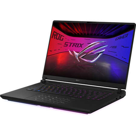 Laptop ASUS ROG Strix SCAR 16 G635LW-RW065 16 inch 2.5K 240Hz Intel Core Ultra 9 275HX 64GB DDR5 2TB SSD nVidia GeForce RTX 5080 16GB Off Black
