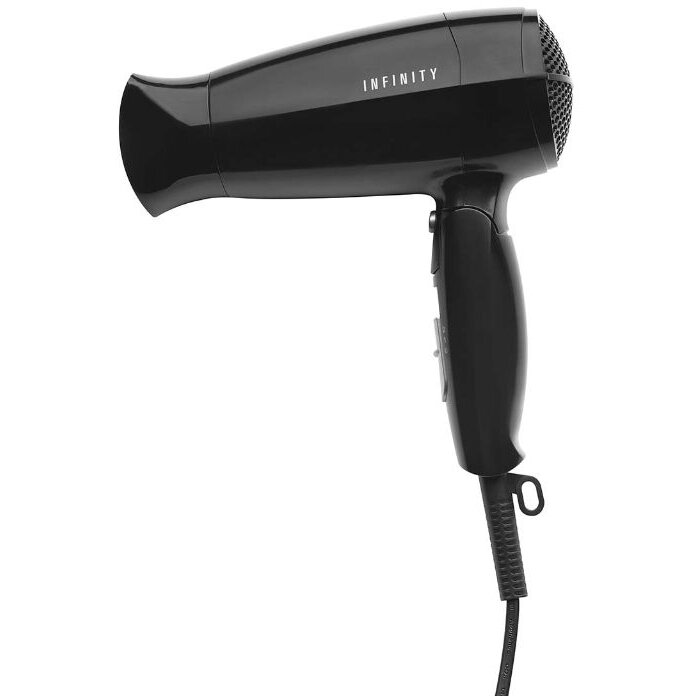 Uscator de Par 1600W 2 Viteze 2 Trepe de Caldura Pliabil Negru