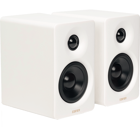 Boxe Desktop M60-W 2.0 Hi-Res Audio Bluetooth 5.3 AUX/USB-C RMS 66W Alb