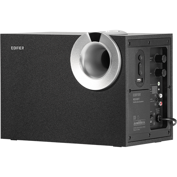 Boxe Edifier M206BT-BK 2.1 Bluetooth RMS 34W Negru — imaginea 3