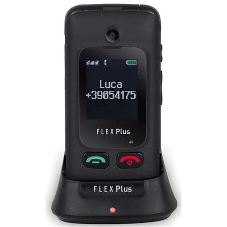 Telefon Mobil TREVI Flex 55 cu Clapeta 2G MicroSD pana la 16GB Negru