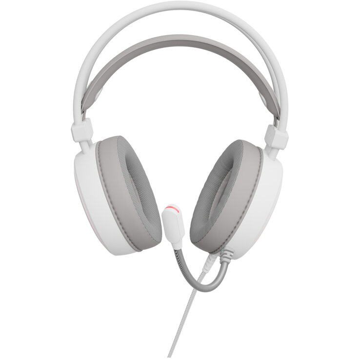 Casti Over-Head Neon 613 G2 RGB Gaming Headset with Microphone, White - imagine 2