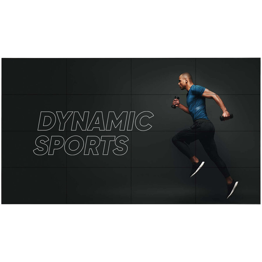 Display Profesional 49VL5PJ-A FHD Slim 49Inch Bezel Video Wall Negru