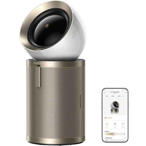 Purificator de Aer AirPursue PM20 (CVF14A) Functie de Incalzire si Racire Auriu
