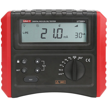 MULTIMETRU DIGITAL TESTER RCD UT586+ UNI-T