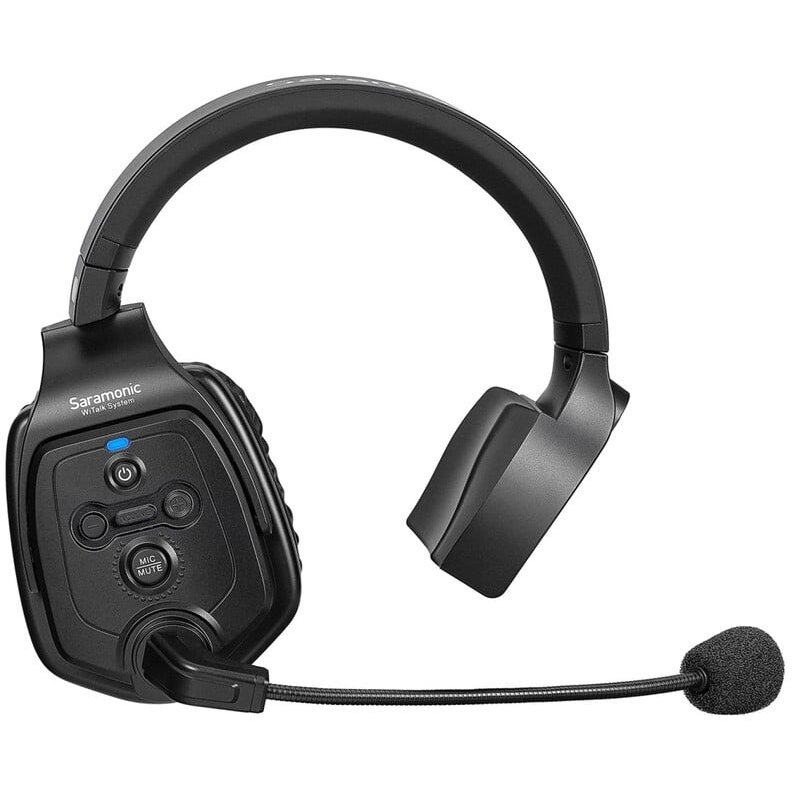 Sistem Intercom Wireless pentru 9 Persoane Saramonic WiTalk WT9S Full-Duplex 1.9GHz Căști Single-ear Negru — imaginea 5
