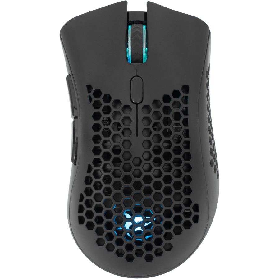 Mouse Gaming GM-5012 LIONEL Wireless Iluminare RGB 10000DPI Negru