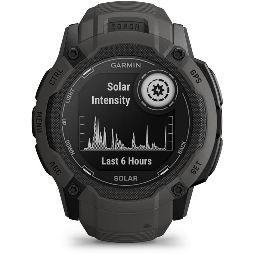 Smartwatch Instinct 2X Solar 2.79Cm 1.1Inch MIP 50mm Digital 176 x 176 Pixeli Touchscreen Graphite
