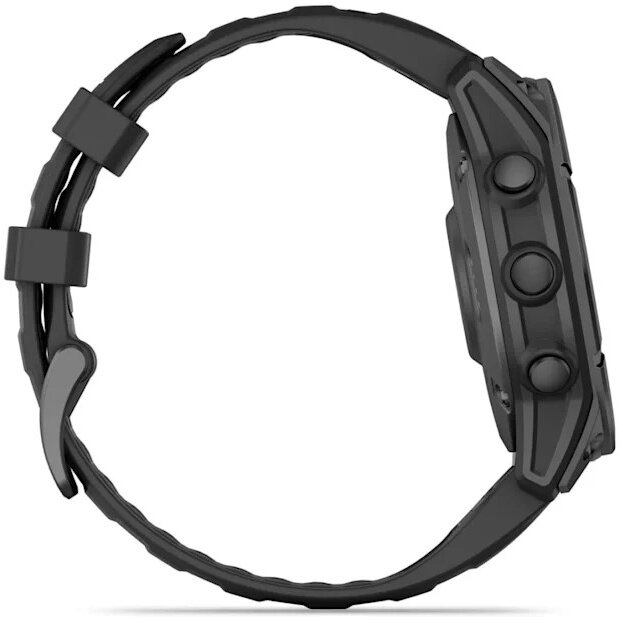 Smartwatch Garmin Fenix E 3.3Cm 1.3Inch Amoled 47mm Digital 454 x 454 Pixeli Touchscreen Negru — imaginea 5