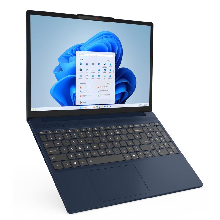 Laptop IdeaPad Slim 3 15IRH10 Intel® Core i5 i5-13420H Laptop 38.9 cm (15.3) WUXGA 16 GB DDR5-SDRAM 512 GB SSD Wi-Fi 6 (802.11ax) Windows 11 Home Blue - imagine 2
