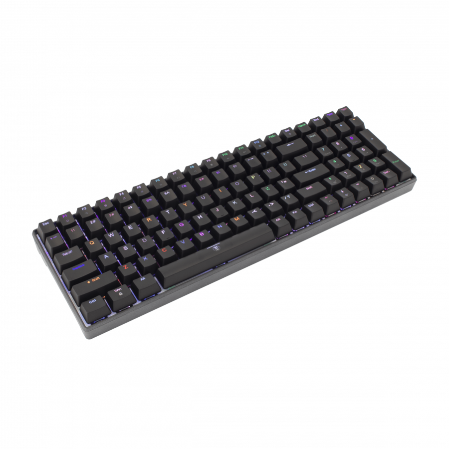 Tastatura Gaming White Shark ESL-K2 KATANA Layout US Iluminare LED RGB Negru — imaginea 3