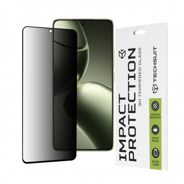 Folie Protecție Techsuit Privacy Xiaomi 14T Pro / 14T Sticlă Securizată Full Glue 111D