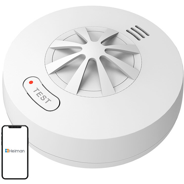 Senzori HM-5HW, 85 dB WiFi, 54°C - 65°C, Alb