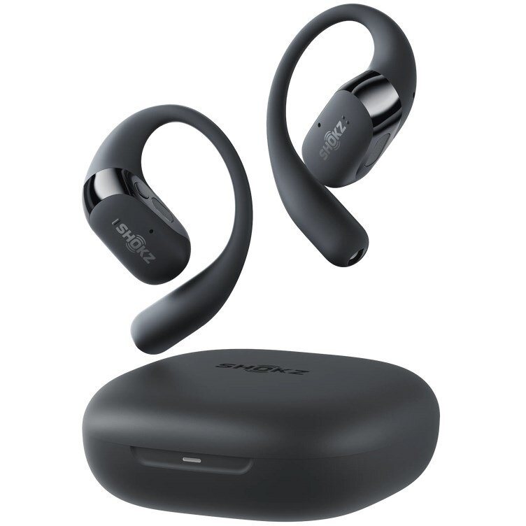 Casti OpenFit 2 Wireless Ear-hook Calls/Music/Sport/Everyday Negru
