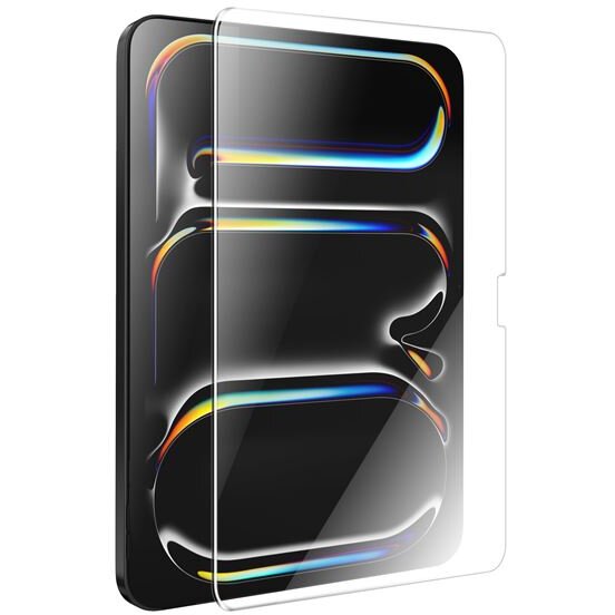 Folie protectie tableta EasyGlass compatibila cu iPad Pro 11 inch 2024, Transparent