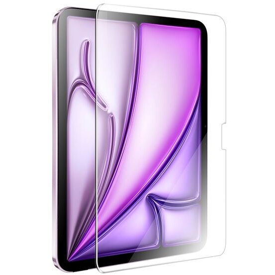 Folie protectie tableta EasyGlass compatibila cu iPad Air 11 inch 2024 / 2025, Transparent