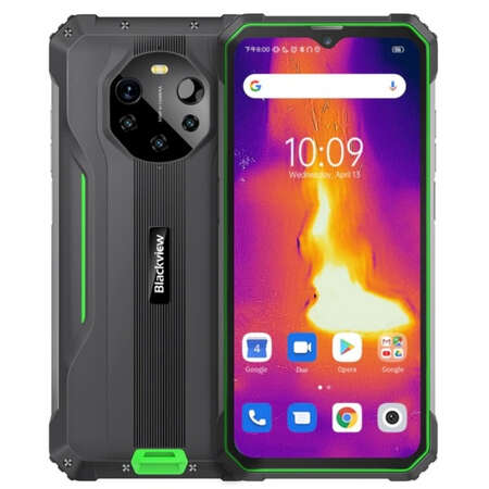 Telefon mobil BLACKVIEW BL8800 Pro 128GB 8GB RAM Dual Sim 5G Black Green