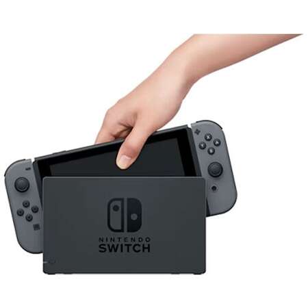 Consola Nintendo Switch Extended Battery Grey Joy Con Negru/Gri