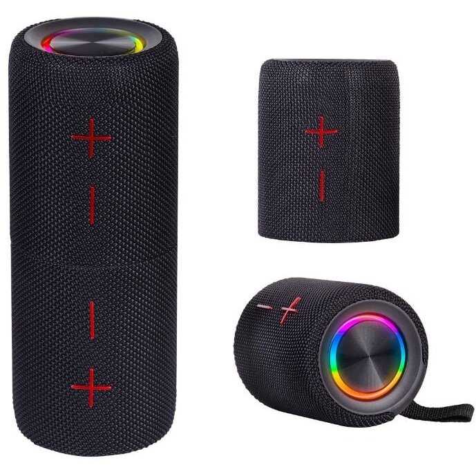 Boxa Portabila Bluetooth XR 8A44 20W IPX5 MicroSD TWS Negru