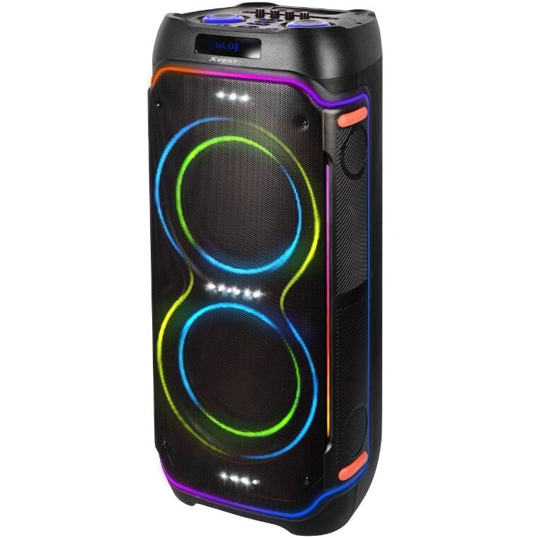 Boxa Portabila Bluetooth XF 3600 Pro 200W TWS Microfon Wireless Negru