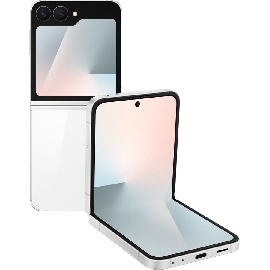 Telefon mobil Galaxy Z Flip7 FE 256GB 8GB RAM Dual Sim 5G White