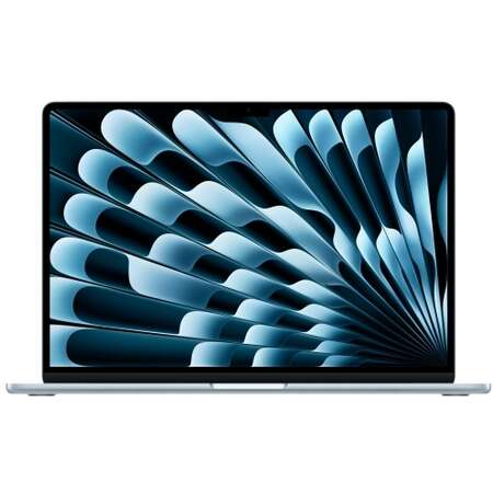 Laptop Apple MacBook Air 15.3 inch Liquid Retina M4 10-Core 24GB 1TB SSD macOS Sky Blue