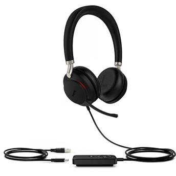 Casti UH38 Dual USB-A Negru