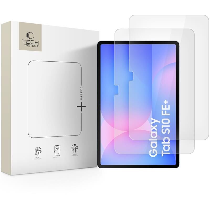 Folie protectie tableta Glass Fit+ compatibil cu Samsung Galaxy TAB S10 FE Plus 13.1inch X620 / X626B Clear