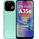 Smartphone ZTE Blade A35e Dual SIM 6GB RAM ( 2GB + 4GB extensibili) 64GB 4G Verde