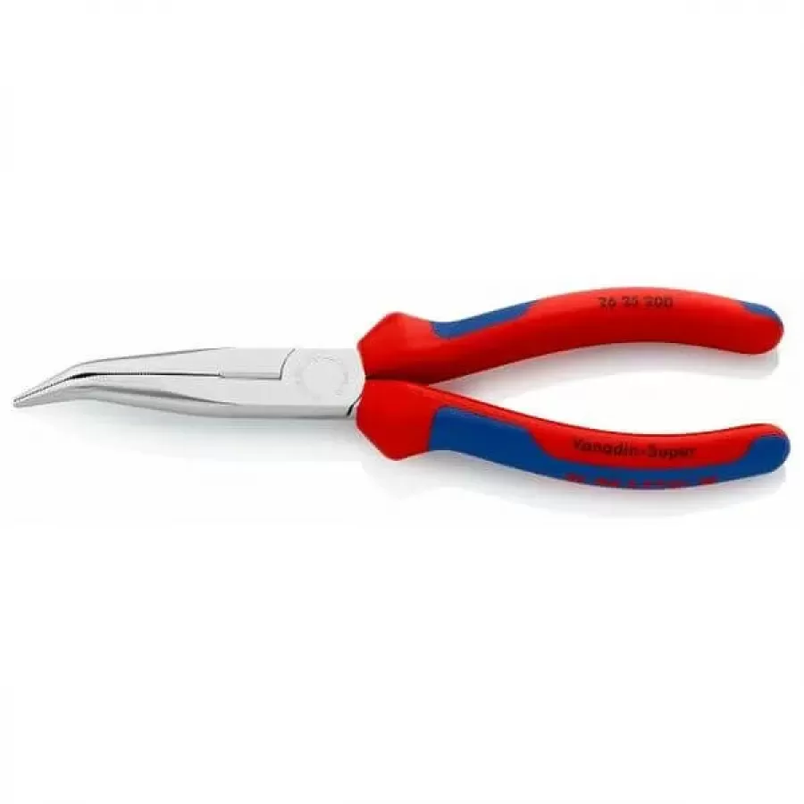 Clește KNIPEX 26 25 200 cu Vârf Plat și Îngust