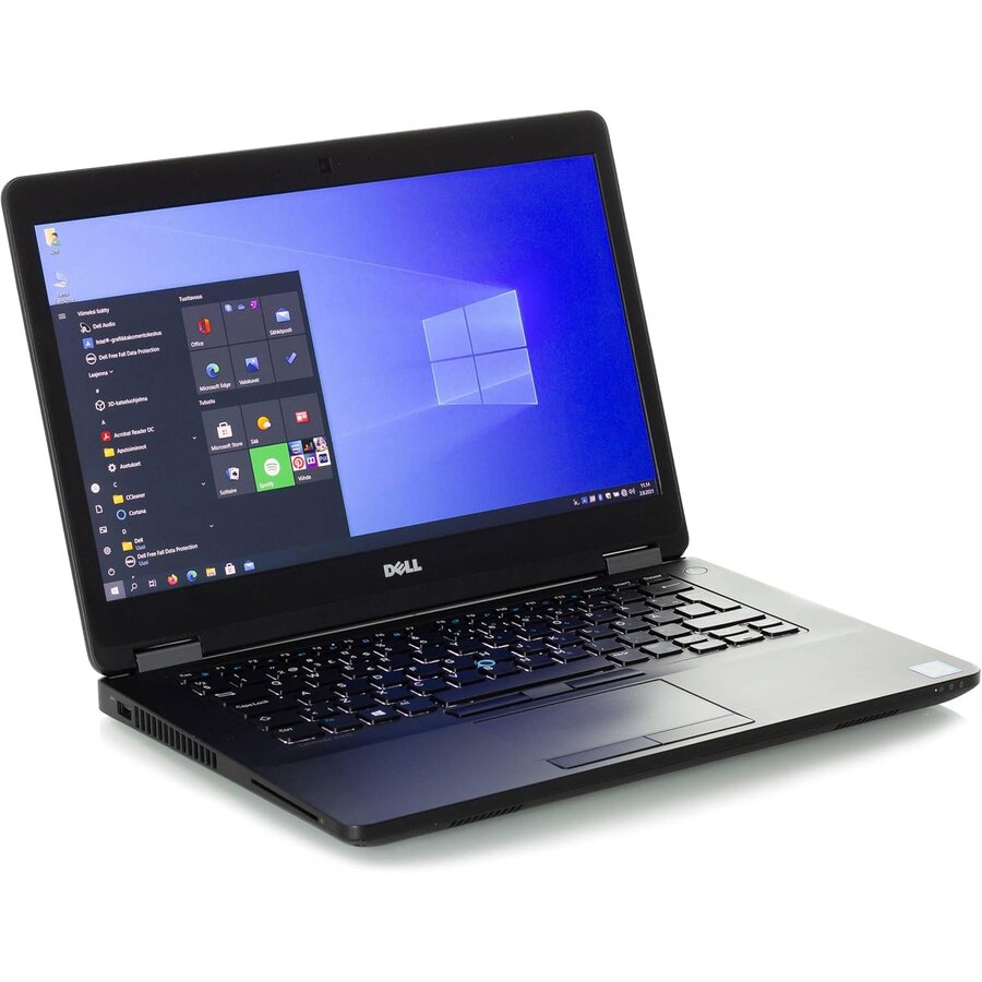 Laptop Refurbished Latitude E5470 HD 14 inch Intel Core i5-6300U 8GB 256GB SSD Windows 10 Pro Black