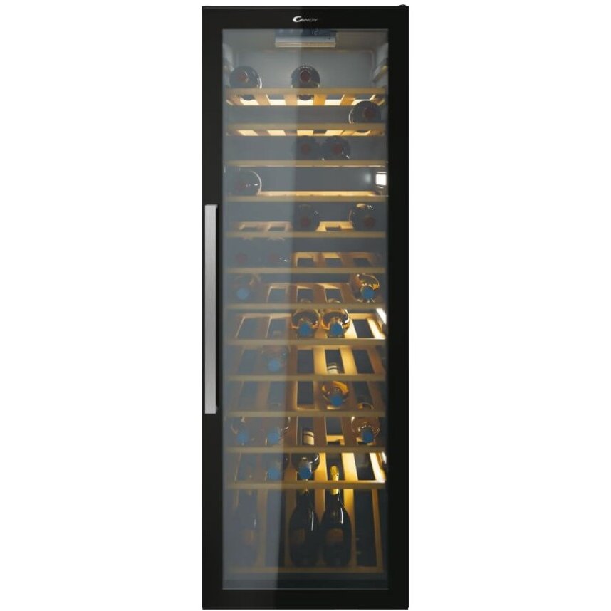 Racitor de Vinuri DiVino CWC 200 EELW/NF Maxim 81 Sticle H 146CM Clasa G Negru