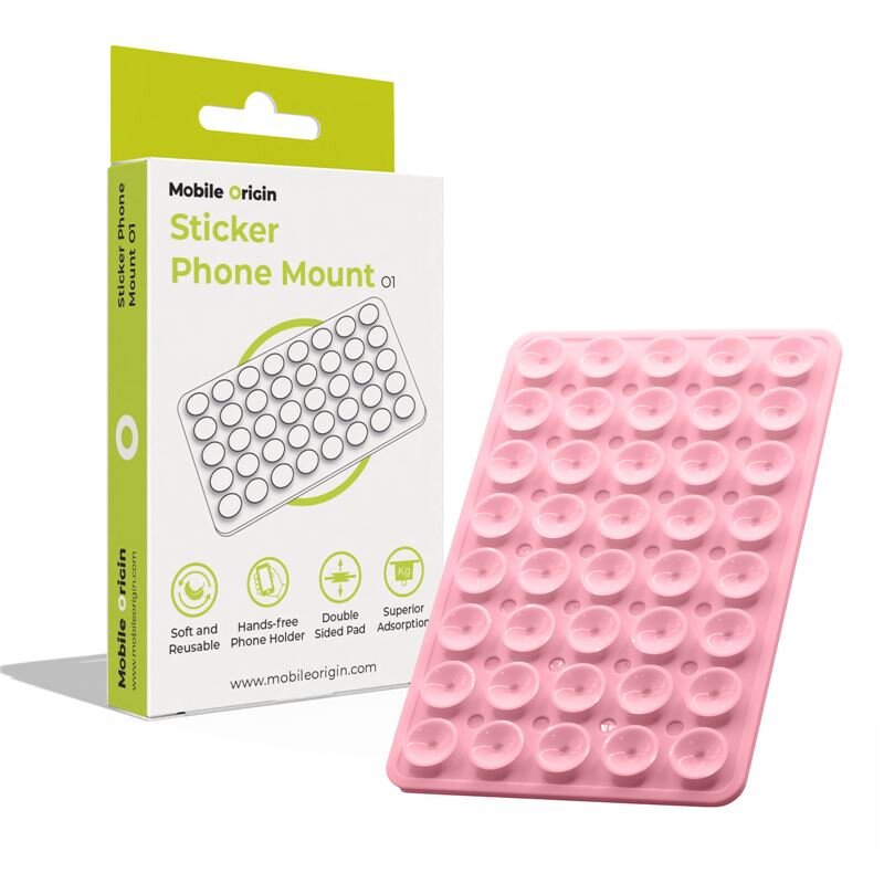 Suport Sticker Mount O1, Pink