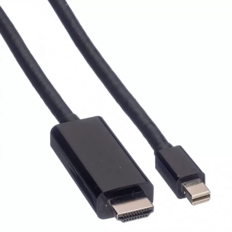 Cablu Value Mini Displayport la HDMI UHD 4K T-T 2m Negru