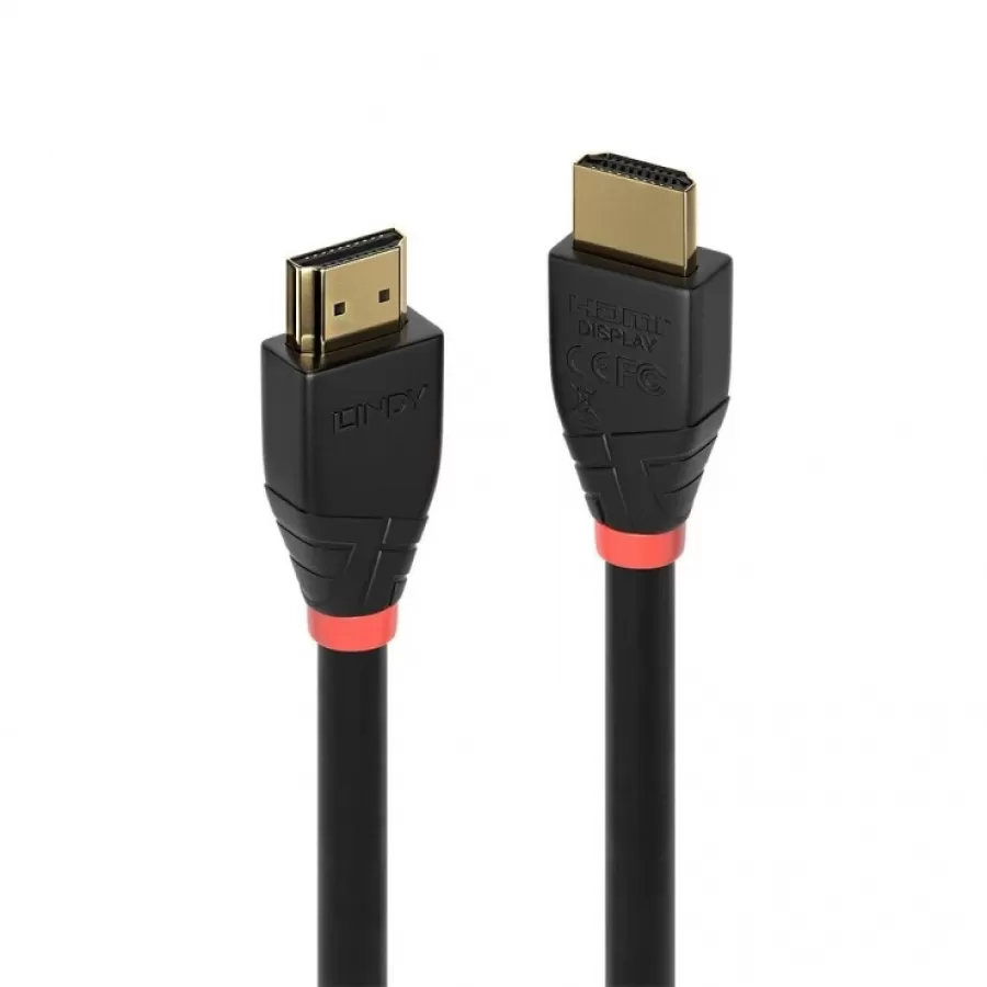 Cablu Lindy HDMI Activ v2.0 4K T-T 20m Negru