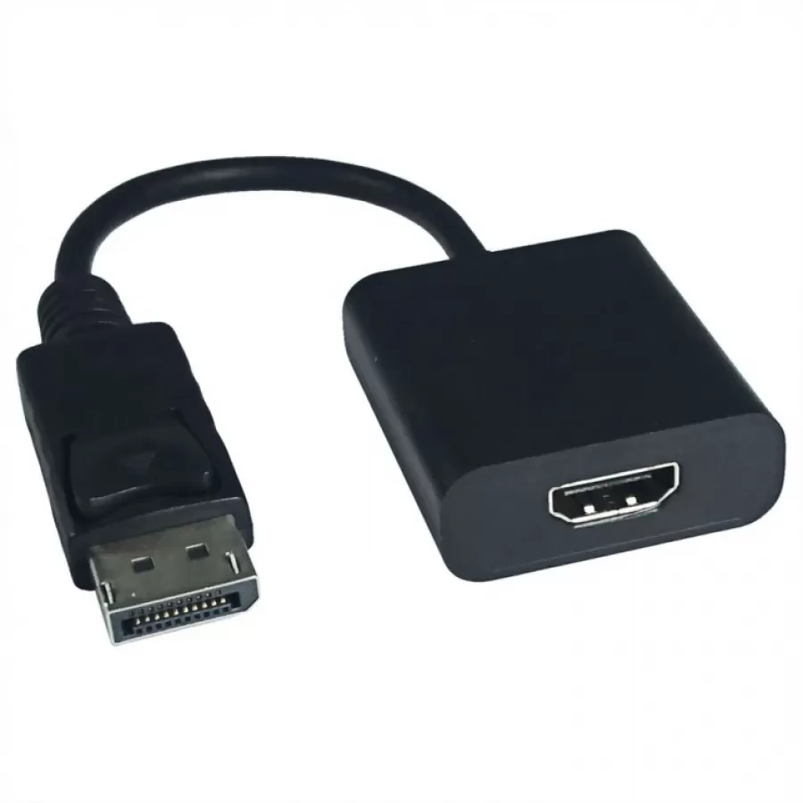 Adaptor Value DisplayPort la HDMI 4K@60 Hz T-M HDR 10 Negru